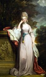 Joshua Reynolds - Bilder Gemälde - Anne, Viscountess Townsend