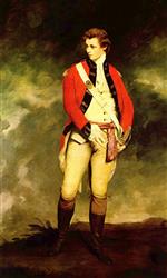Joshua Reynolds  - Bilder Gemälde - Captain John Hays St Leger