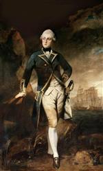 Joshua Reynolds  - Bilder Gemälde - Captain Lord Robert Manners
