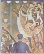 Georges Seurat - Bilder Gemälde - Can Can (Le Chahut)