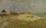Georges Seurat - Bilder Gemälde - Das Fort Samson in Grandcamp