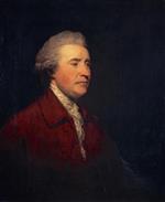 Joshua Reynolds  - Bilder Gemälde - Edmund Burke, Statesman, Orator and Author