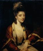 Joshua Reynolds  - Bilder Gemälde - Harriet Dutens of Craigforth