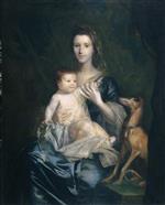 Joshua Reynolds  - Bilder Gemälde - Jane Hamilton