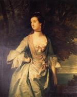 Joshua Reynolds  - Bilder Gemälde - Lady Anne Bonfoy née Eliot