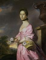Joshua Reynolds  - Bilder Gemälde - Lady Anstruther