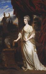 Joshua Reynolds  - Bilder Gemälde - Lady Charlotte Hill, Coutess Talbot