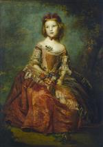 Joshua Reynolds  - Bilder Gemälde - Lady Elizabeth 'Betty' Hamilton