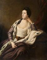 Joshua Reynolds  - Bilder Gemälde - Lady Maynard