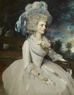 Joshua Reynolds  - Bilder Gemälde - Lady Skipwith