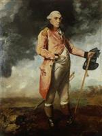 Joshua Reynolds  - Bilder Gemälde - Major General George Catchmaid Morgan