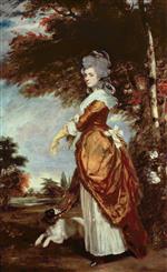 Joshua Reynolds  - Bilder Gemälde - Mary Amelia