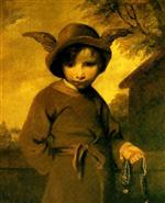 Joshua Reynolds  - Bilder Gemälde - Mercury as a Cut Purse