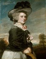 Joshua Reynolds  - Bilder Gemälde - Miss Elizabeth Keppel