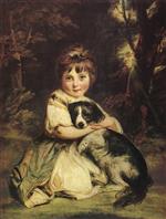 Joshua Reynolds  - Bilder Gemälde - Miss Jane Bowles