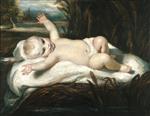 Joshua Reynolds  - Bilder Gemälde - Moses in the Bullrushes