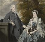Joshua Reynolds  - Bilder Gemälde - Mr and Mrs Godfrey Wentworth
