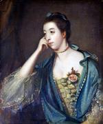 Joshua Reynolds  - Bilder Gemälde - Mrs Mary Henrietta Fortescue