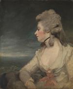 Joshua Reynolds  - Bilder Gemälde - Mrs. Mary Robinson