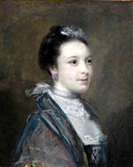 Joshua Reynolds  - Bilder Gemälde - Portrait of a Lady