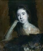 Joshua Reynolds  - Bilder Gemälde - Portrait of a Lady