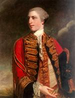 Joshua Reynolds  - Bilder Gemälde - Portrait of Charles Fitzroy