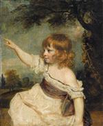 Joshua Reynolds  - Bilder Gemälde - Portrait of Francis George Hare