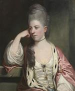 Joshua Reynolds  - Bilder Gemälde - Portrait of Miss Anne Mead