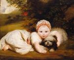 Joshua Reynolds  - Bilder Gemälde - Princess Sophia Matilda of Gloucester