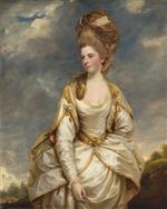 Joshua Reynolds  - Bilder Gemälde - Sarah Campbell