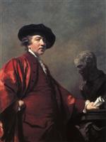 Joshua Reynolds  - Bilder Gemälde - Self-Portrait