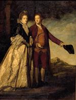 Joshua Reynolds  - Bilder Gemälde - Sir Watkin Williams-Wynn and His Mother