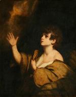 Joshua Reynolds  - Bilder Gemälde - The Calling of Samuel
