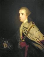 Joshua Reynolds  - Bilder Gemälde - The Fourth Duke of Queensbury ('Old Q') as Earl of March