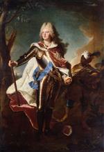 Hyacinthe Francois Rigaud  - paintings - King August III as Elector