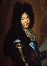 Hyacinthe Francois Rigaud  - paintings - Louis XIV