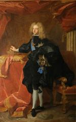 Hyacinthe Francois Rigaud  - paintings - Philippe V, King of Spain