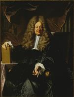 Hyacinthe Francois Rigaud  - paintings - Portrait of a Master of Requests