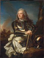 Hyacinthe Francois Rigaud  - paintings - Portrait of a Military Officer