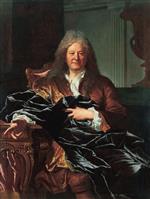 Hyacinthe Francois Rigaud  - paintings - Portrait of Antoine Paris, Conseiller d'Etat