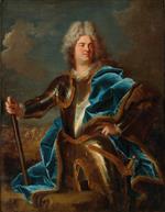 Hyacinthe Francois Rigaud  - Bilder Gemälde - Portrait of Louis Hector