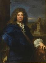 Hyacinthe Francois Rigaud  - Bilder Gemälde - Portrait of Martin van den Bogaert
