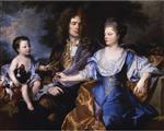 Hyacinthe Francois Rigaud  - Bilder Gemälde - Portrait of the Léonard Family