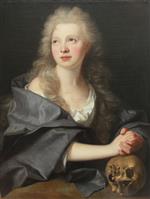 Hyacinthe Francois Rigaud  - Bilder Gemälde - St Magdalena