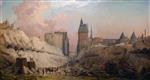 Hubert Robert  - paintings - Demolition of the Houses on the Pont au Change