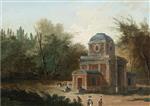 Hubert Robert  - Bilder Gemälde - Project for the Pavillon de Clèves of Maupertuis