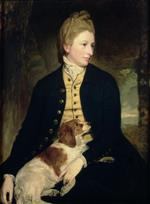 George Romney - Bilder Gemälde - Lady Louisa Lennox