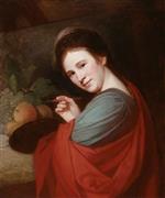 George Romney - Bilder Gemälde - Mary Moser