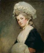 George Romney  - Bilder Gemälde - Mrs Mary Robinson