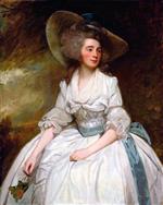 George Romney  - Bilder Gemälde - Mrs. Francis Russell